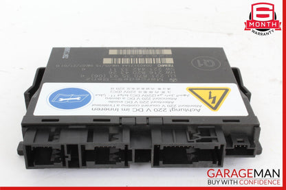 07-10 Mercedes W221 S600 Front Right / Left Seat Contour Control Module Unit