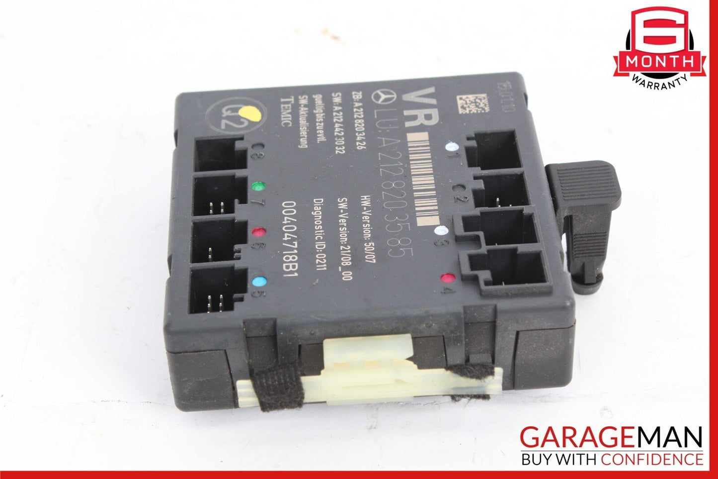 08-18 Mercedes W204 C300 C250 C350 Front Right Side Door Control Module Unit OEM