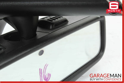 14-17 Maserati Ghibli Interior Top Upper Rear View Mirror Assembly Black