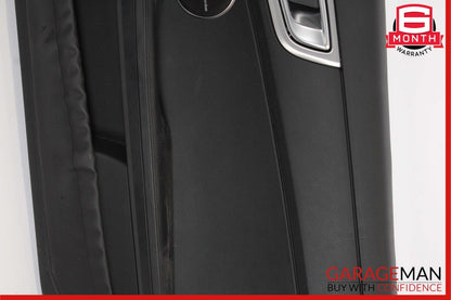 12-16 Mercedes R172 SLK350 Front Right Side Interior Door Panel Cover Assy Black