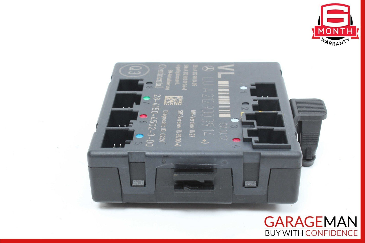 08-18 Mercedes C250 SLK250 E400 GLK350 Front Left Side Door Control Module Unit