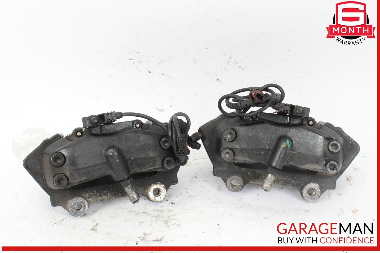 03-06 Mercedes R230 SL500 Brake Caliper Calipers Front Left & Right Set OEM