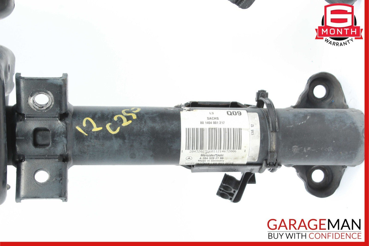 08-17 Mercedes C250 E350 Coupe Front Right & Left Shock Strut Absorber Set OEM