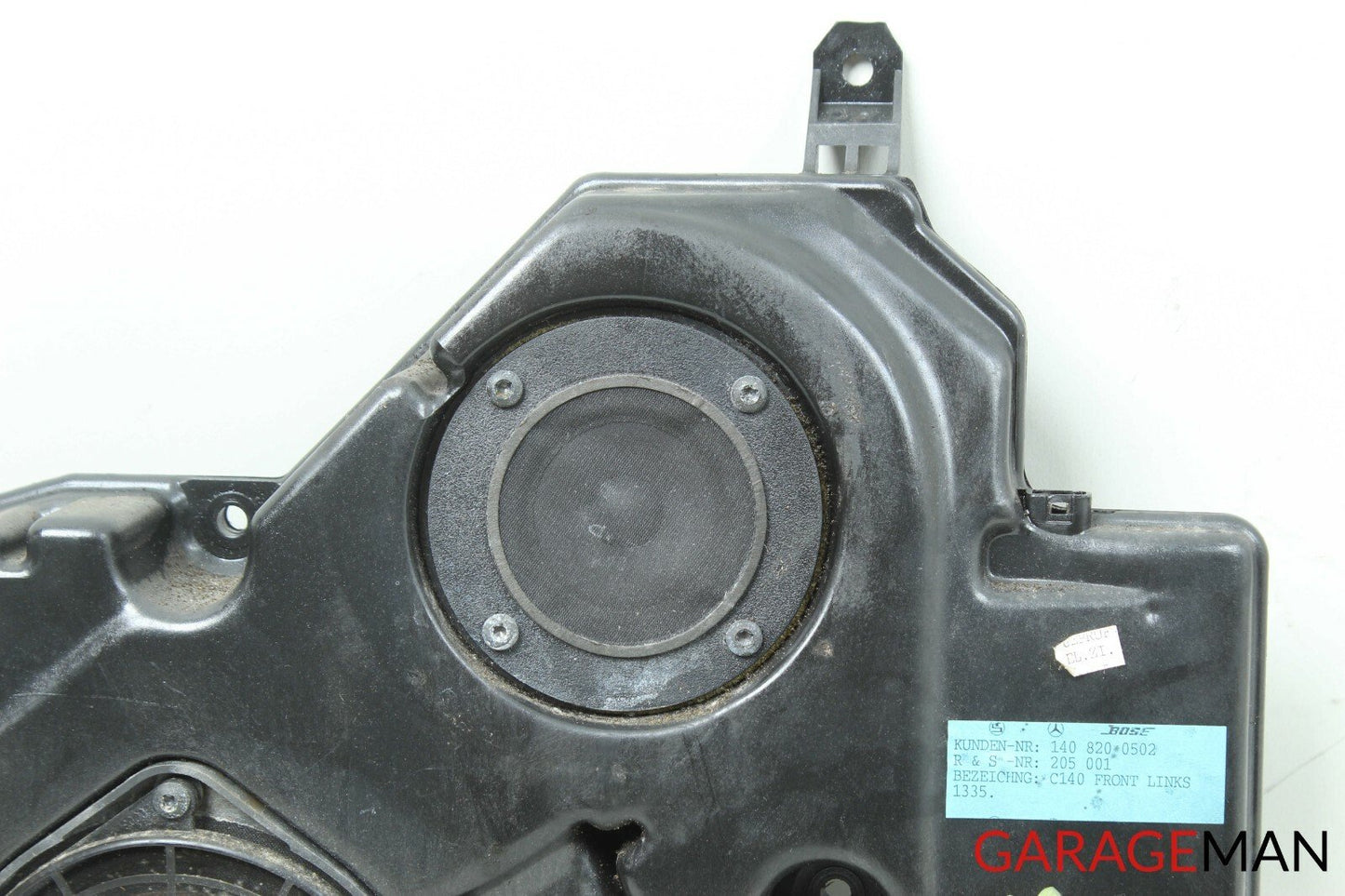 94-99 Mercedes W140 S500 Front Left Driver Side Bose Door Audio Woofer Speaker