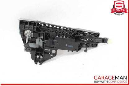 11-18 Audi A8 S8 Front Left Driver Side Exterior Door Handle Gray 4H1837885 OEM