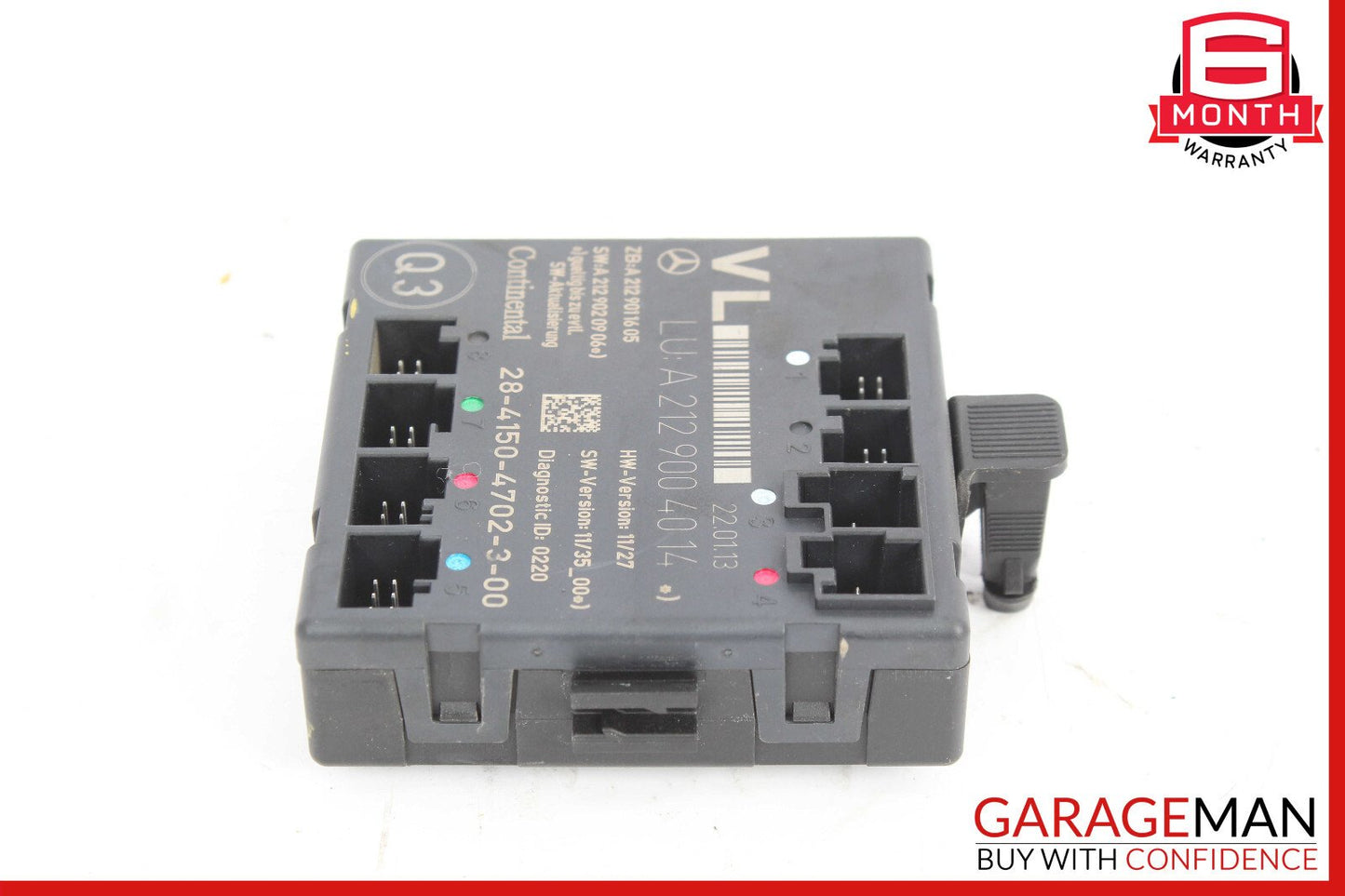 08-18 Mercedes W212 E63 C300 Front Left Side Door Control Module Unit OEM