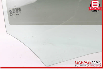 12-18 Mercedes W218 CLS550 Rear Right Passenger Side Door Window Glass OEM