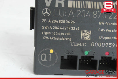 08-14 Mercedes W204 C350 Front Right Passenger Side Door Control Module Unit OEM
