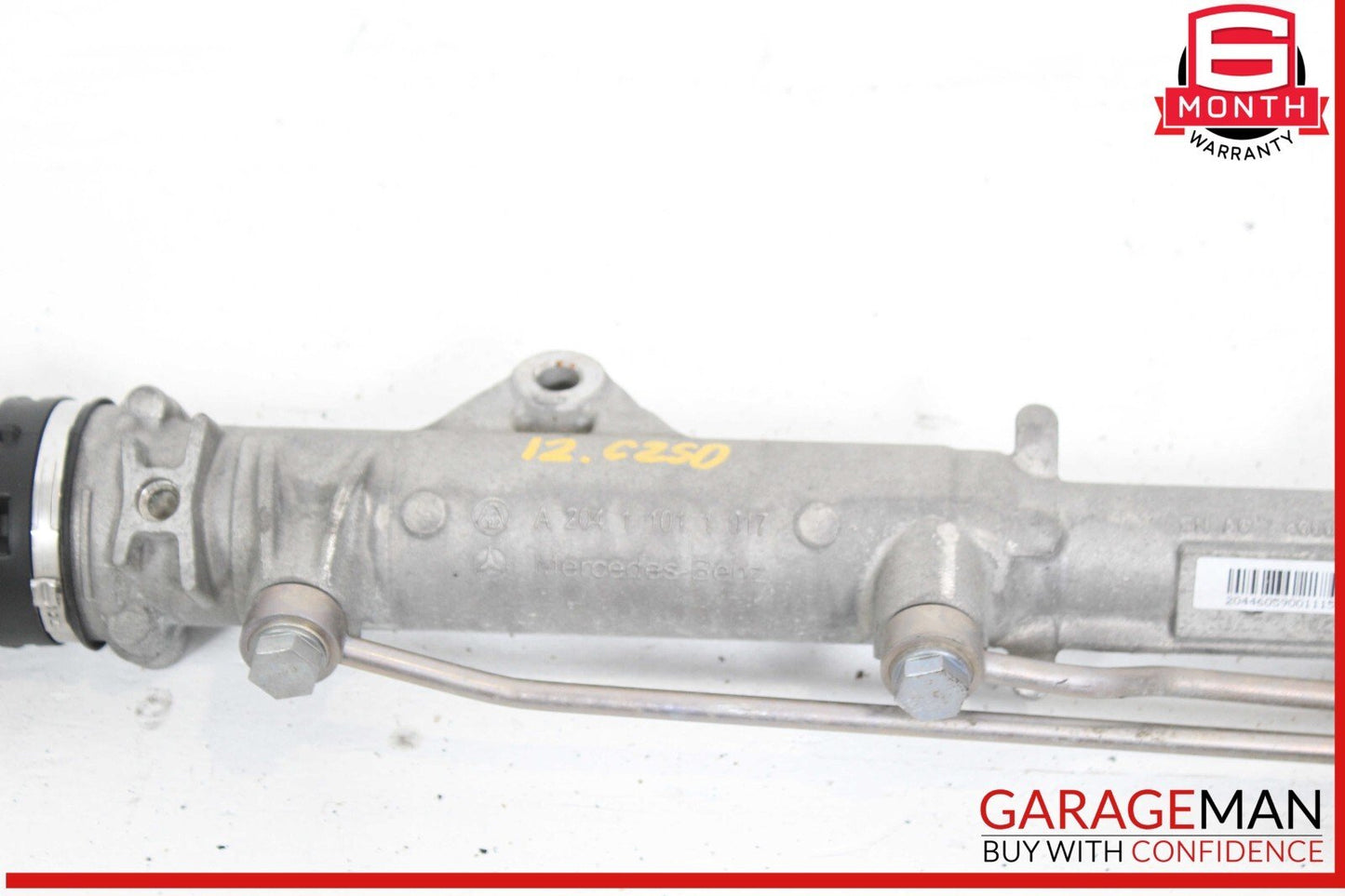 08-14 Mercedes W204 C250 C300 RWD Power Steering Rack and Pinion Assembly OEM