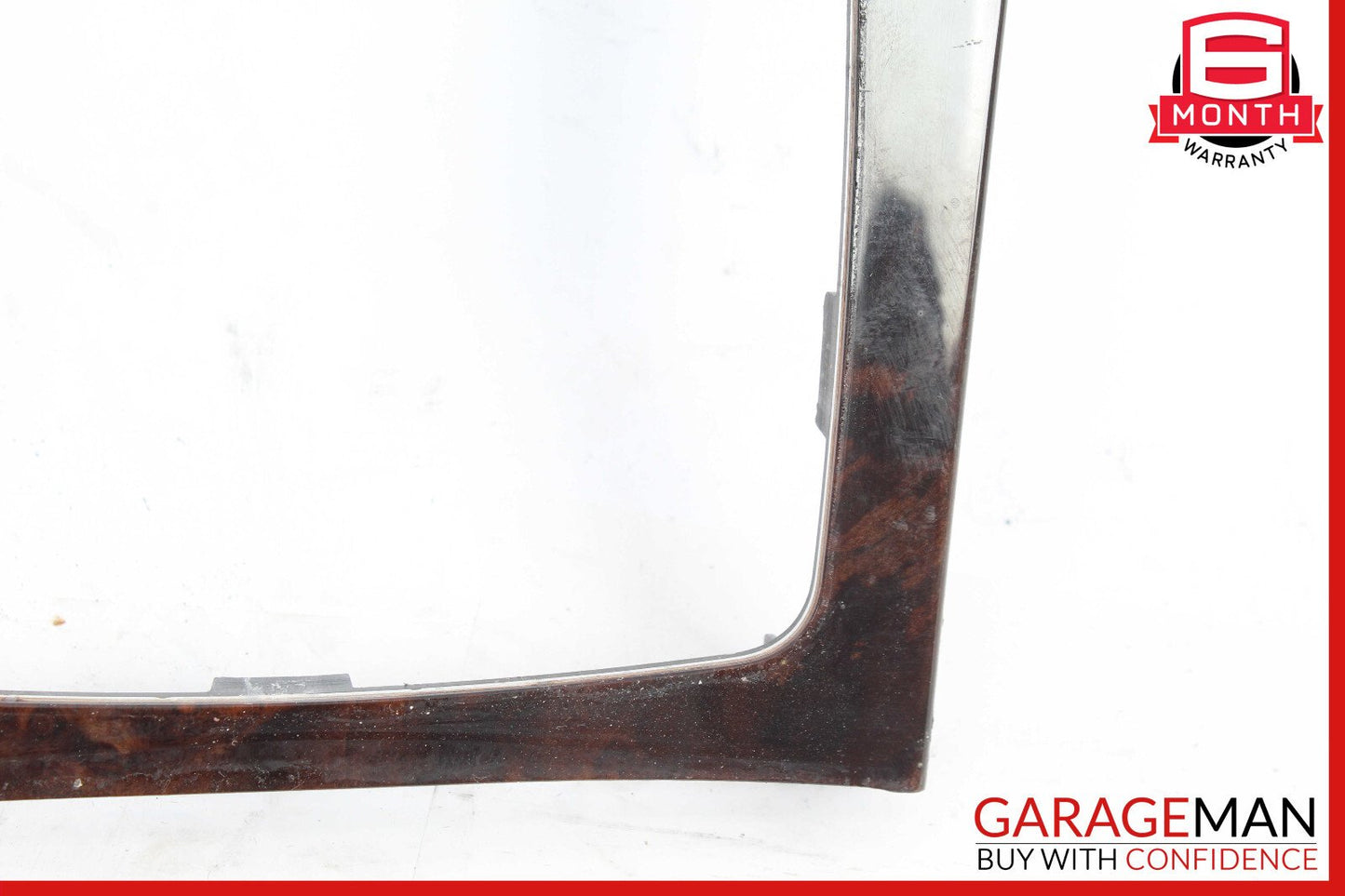 08-15 Mercedes W204 C250 C300 C350 Center Console Shift Shifter Bezel Trim Wood