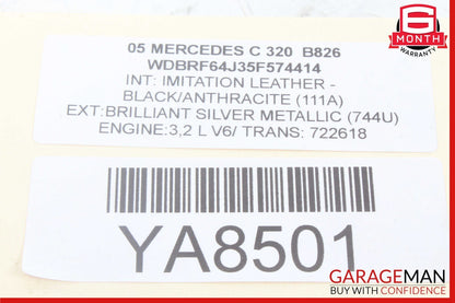 01-09 Mercedes W203 C320 C55 AMG Speed Yaw Turn Rate Sensor Module Unit OEM