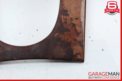 03-06 Mercedes W220 S55 AMG S430 S500 Center Console Shifter Bezel Trim Wood OEM