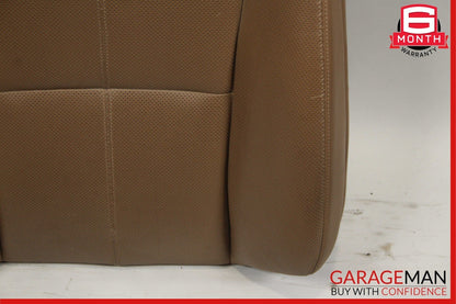 07-09 Mercedes W221 S450 S550 Front Right Top Upper Seat Cushion Cover Brown OEM