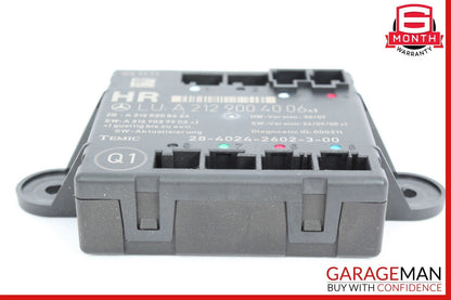 08-14 Mercedes W212 E350 C300 Rear Right Passenger Side Door Control Module OEM