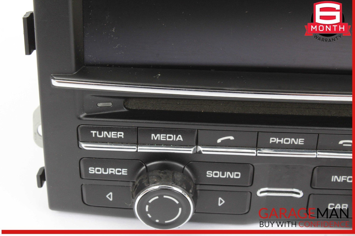 11-14 Porsche Cayenne 958 Navigation GPS Radio CD Player Display Assembly OEM