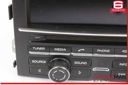 11-14 Porsche Cayenne 958 Navigation GPS Radio CD Player Display Assembly OEM