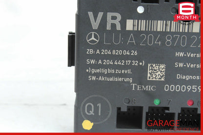 08-18 Mercedes W204 C300 C250 E400 Front Right Side Door Control Module OEM