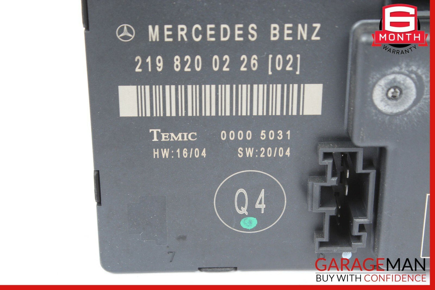 06-11 Mercedes W219 CLS500 Rear Left Door Computer Controller Module Unit