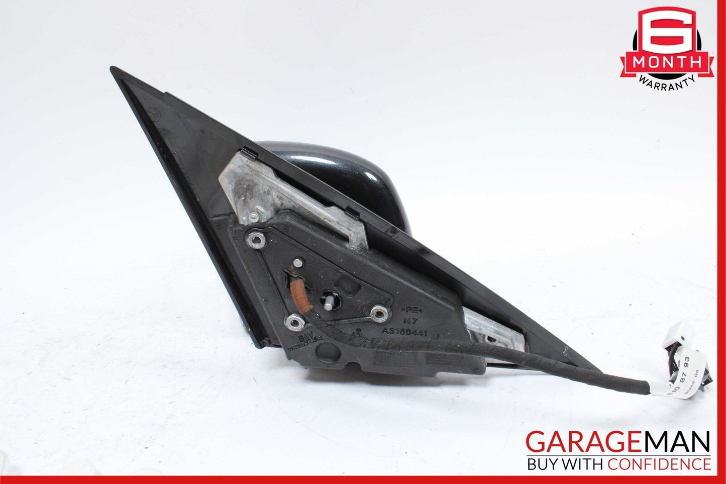 12-14 Mercedes W204 C250 C63 Front Left Side Mirror Door Rear View Glass OEM