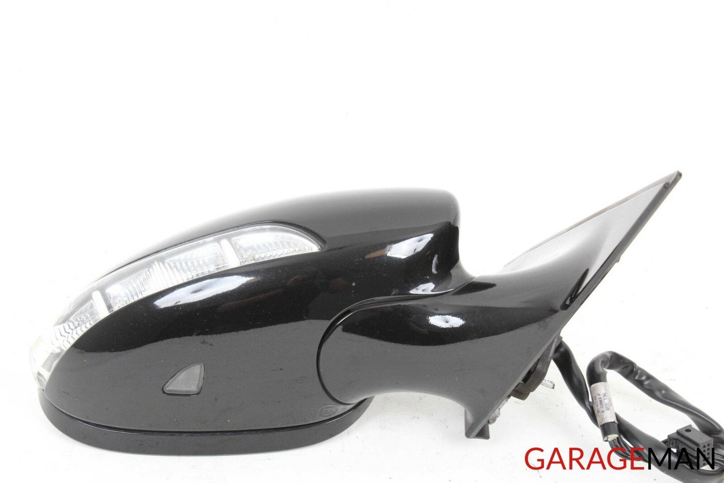 07-09 Mercedes W221 S450 S550 Front Right Side Mirror Door Rear View Black OEM