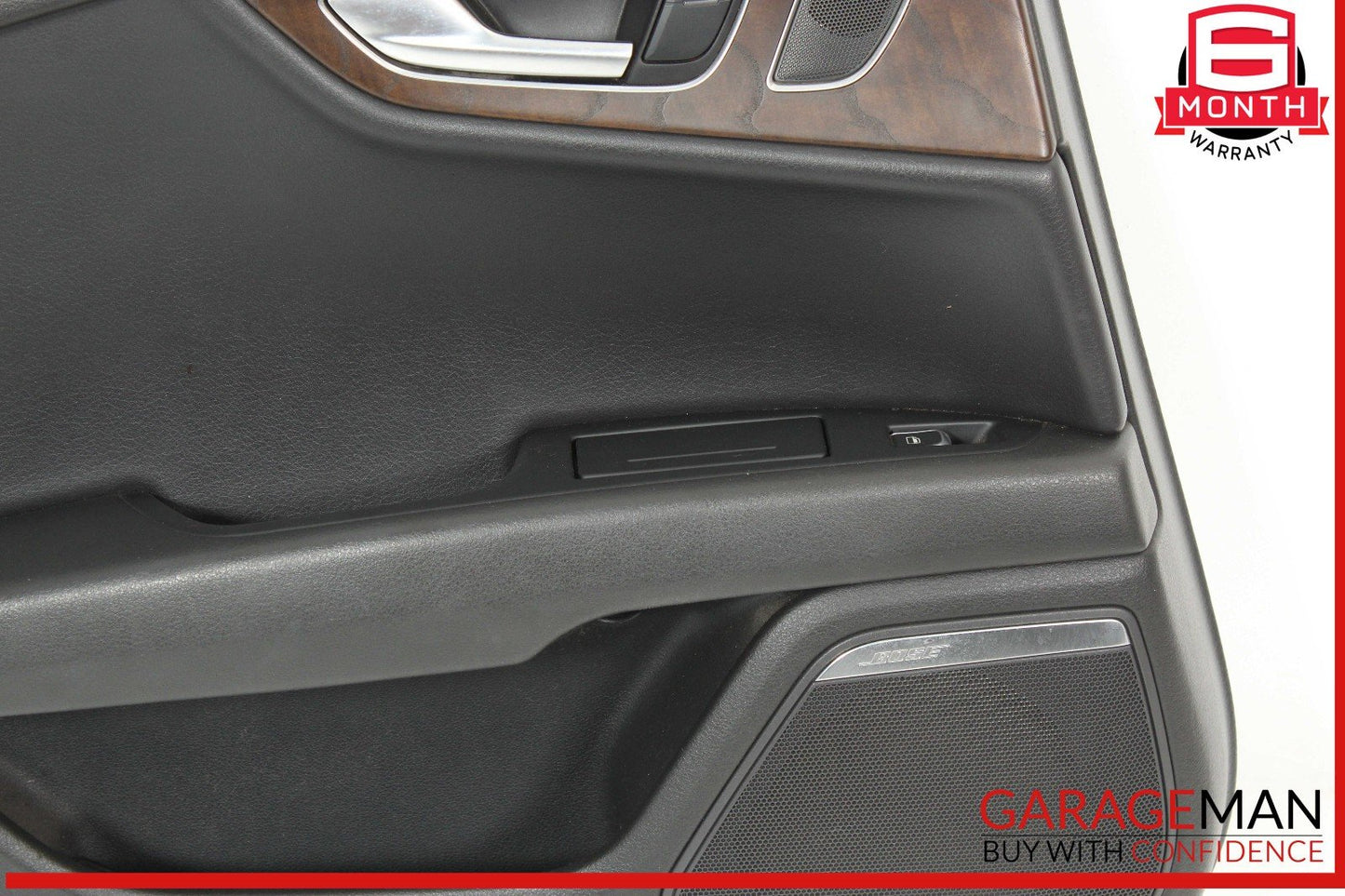12-18 Audi A7 Rear Left Driver Side Interior Door Panel Trim Cover OEM