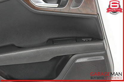 12-18 Audi A7 Rear Left Driver Side Interior Door Panel Trim Cover OEM