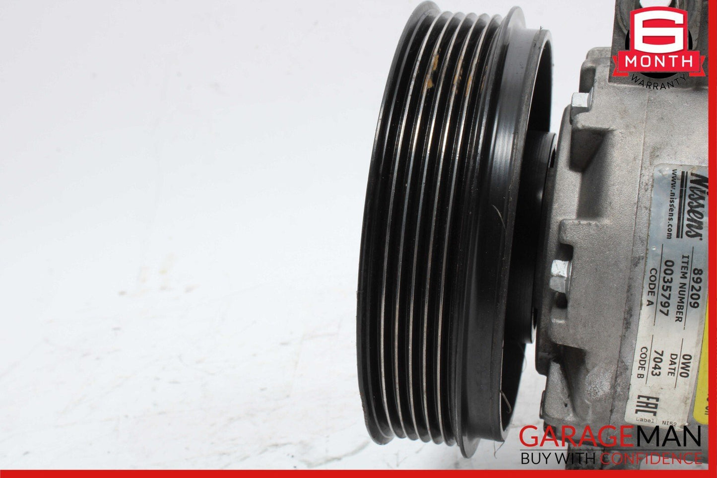 11-15 Audi A7 Q7 3.0L DENSO AC A/C Air Conditioning Compressor Pump Assembly OEM