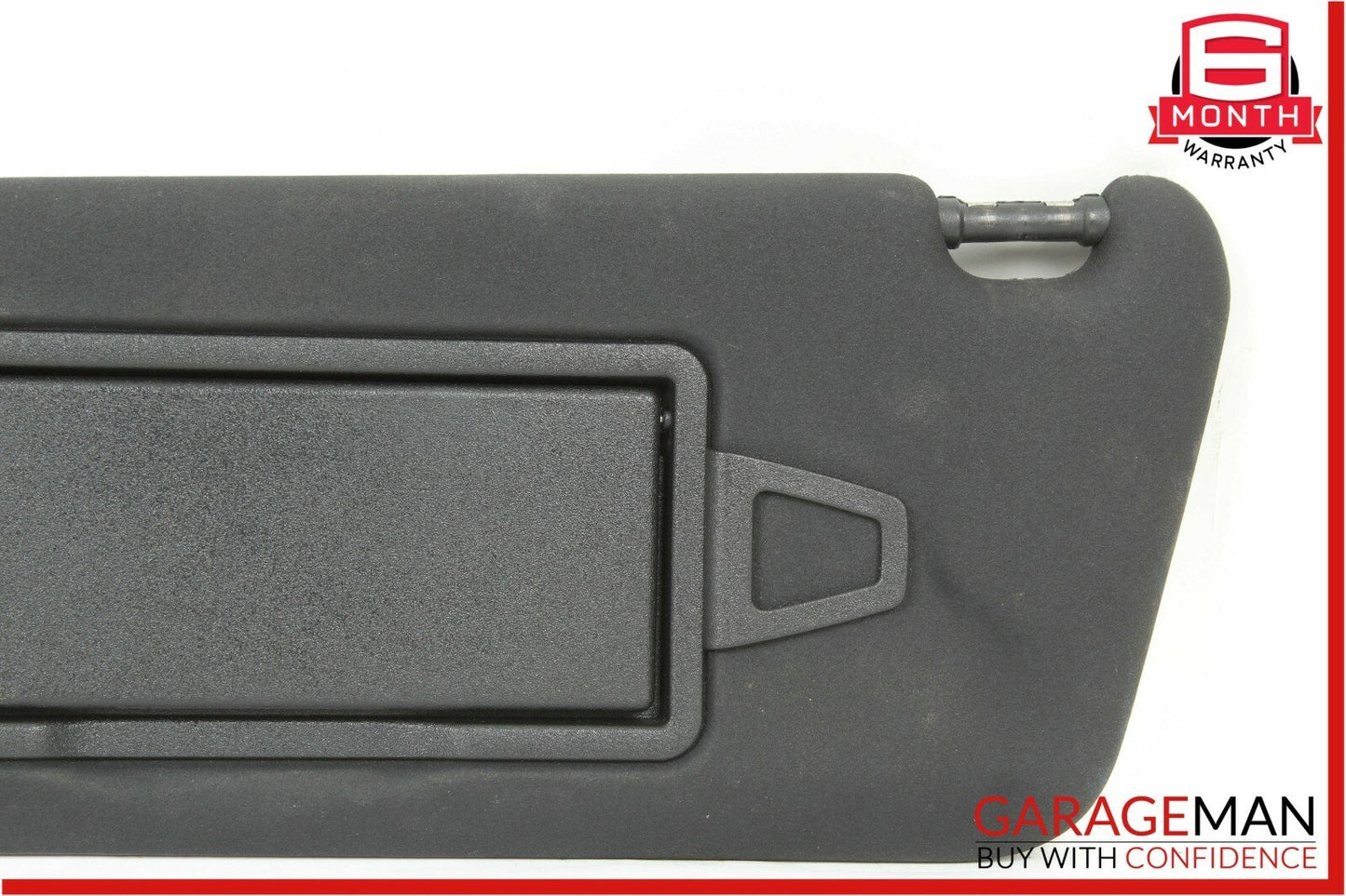 08-14 Mercedes W204 C250 C300 Front Left Side Sun Visor Sunvisor Shade Black OEM