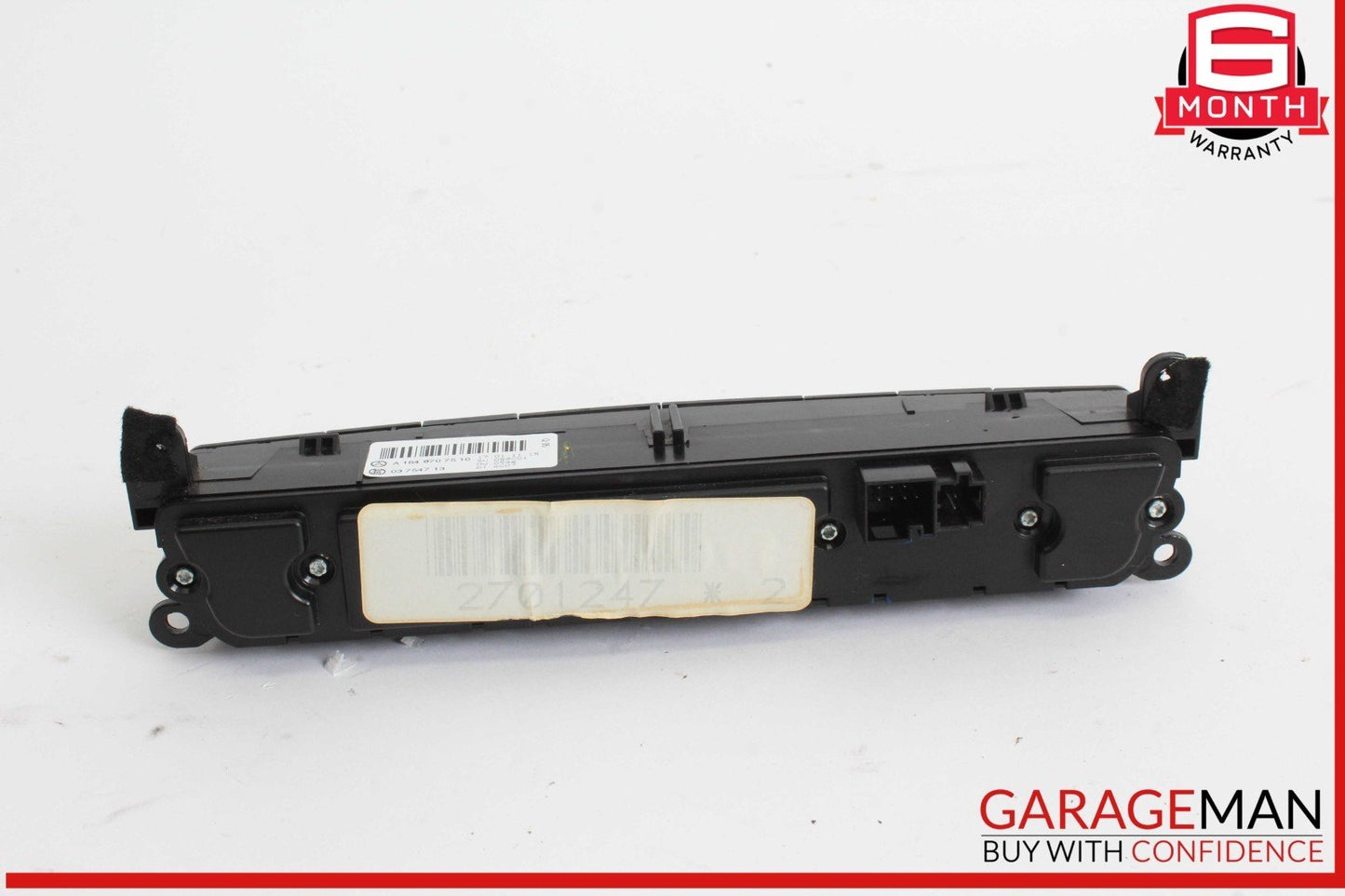 06-12 Mercedes W164 ML350 4MATIC Dash Hazard Heated Seats ESP Control Panel OEM