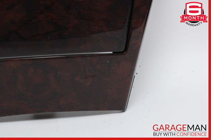 07-13 Mercedes W216 CL550 Center Console Comand Head Unit Bezel Trim Assy Wood