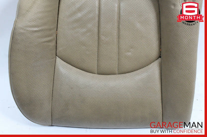 06-11 Mercedes W219 CLS500 Rear Right Lower Bottom Seat Cushion Cover Brown