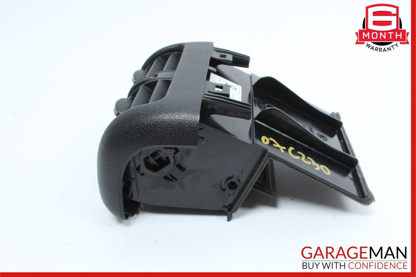 01-07 Mercedes W203 C230 Rear Center Console A/C AC Heater Air Vent Trim Black