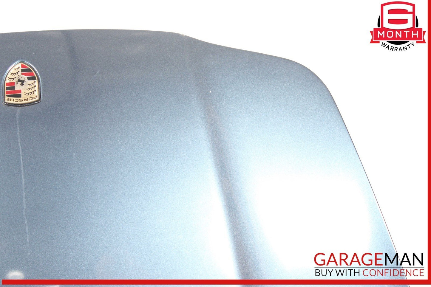 10-16 Porsche Panamera 970 Front Hood Bonnet Cover Panel Blue OEM