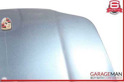 10-16 Porsche Panamera 970 Front Hood Bonnet Cover Panel Blue OEM