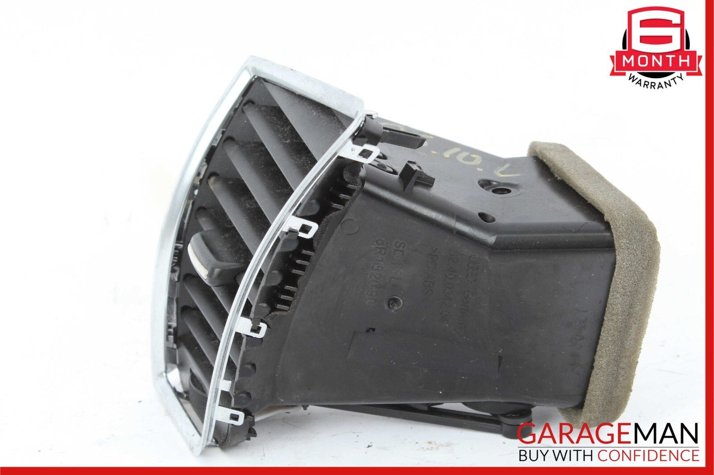 09-12 Audi Q5 Front Left Driver Side Dash AC A/C Air Vent Trim Panel Cover OEM