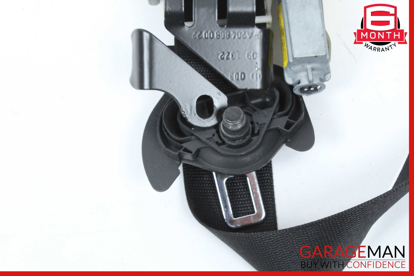 08-14 Mercedes W204 C300 Front Right Passenger Seat Belt Retractor Black OEM