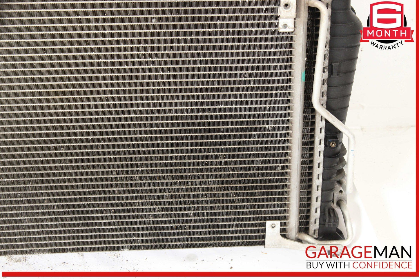 03-06 Mercedes R230 SL500 Engine Motor Cooling Radiator Fan Shroud A/C Condenser