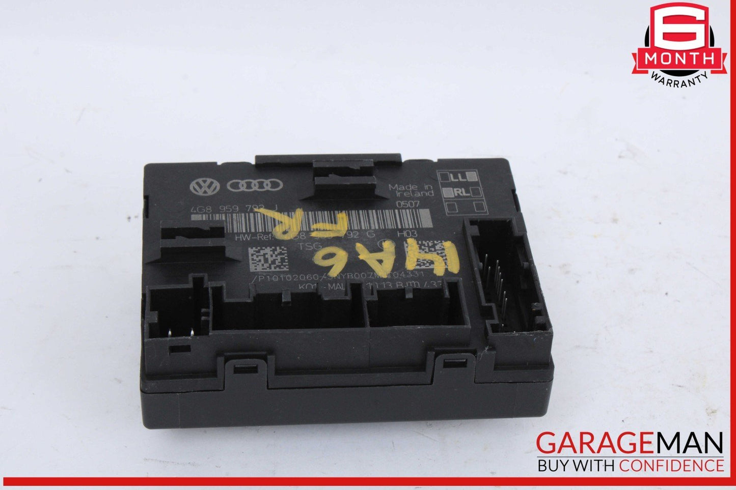 12-18 Audi A6 S6 A7 Front Right Side Door Control Module Unit 4G8959792J OEM
