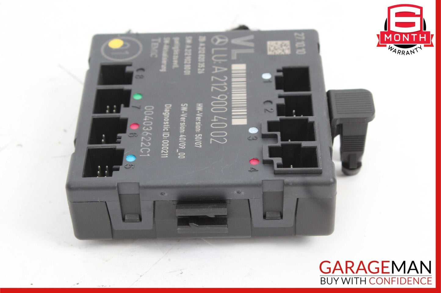 08-14 Mercedes W204 C300 C350 Front Left Driver Side Door Control Module OEM