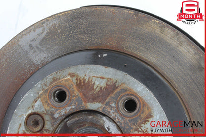 03-10 Porsche Cayenne S 955 957 Rear Left Wheel Spindle Knuckle Hub w/ Rotor OEM