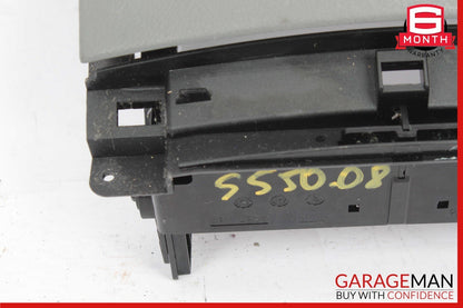 07-13 Mercedes W221 S550 S450 Center Console Dashboard CD Player Cover Gray OEM