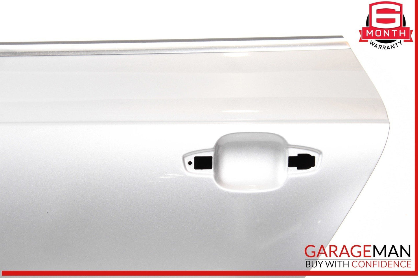 12-18 Audi A7 RS7 S7 Rear Left Driver Side Door Shell Panel Silver OEM