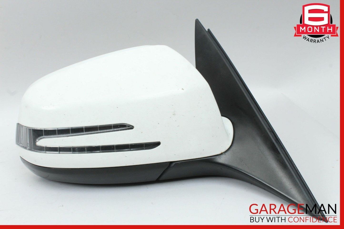 10-11 Mercedes W204 C280 C300 Front Right Side Mirror Door Rear View White
