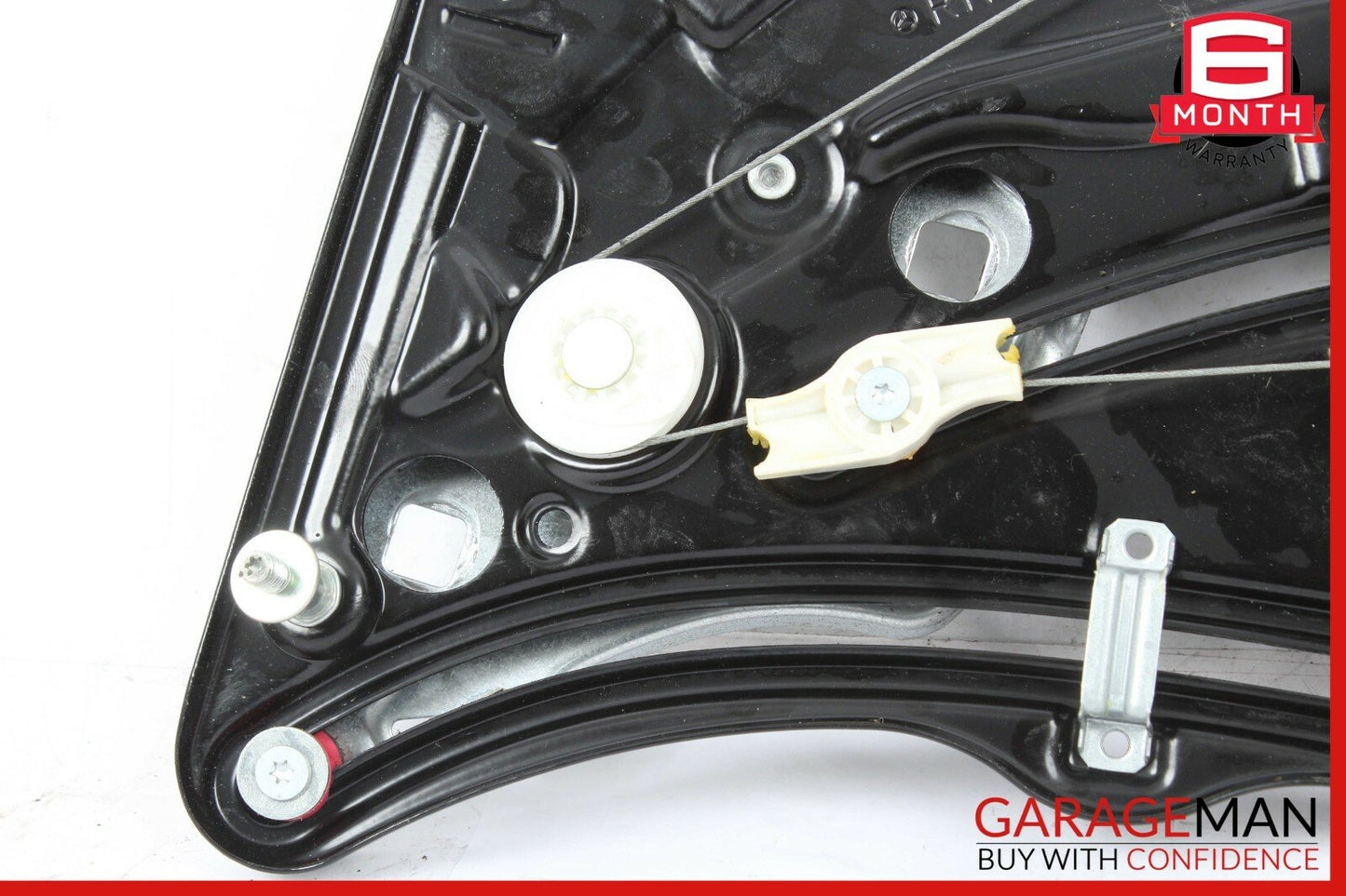 10-16 Mercedes W207 E350 Coupe Rear Right Door Window Regulator Frame w/o Motor
