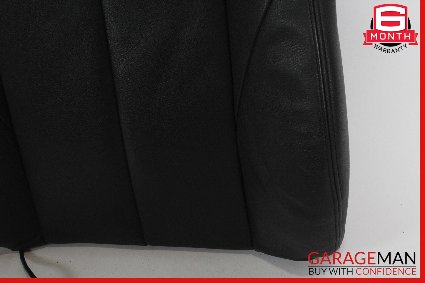 12-18 BMW F30 320i Front Left Top Upper Seat Cushion Black OEM