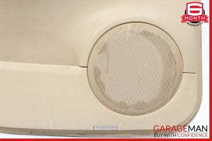 07-12 Mercedes X164 GL450 ML550 Rear Left Complete Interior Door Panel Brown OEM