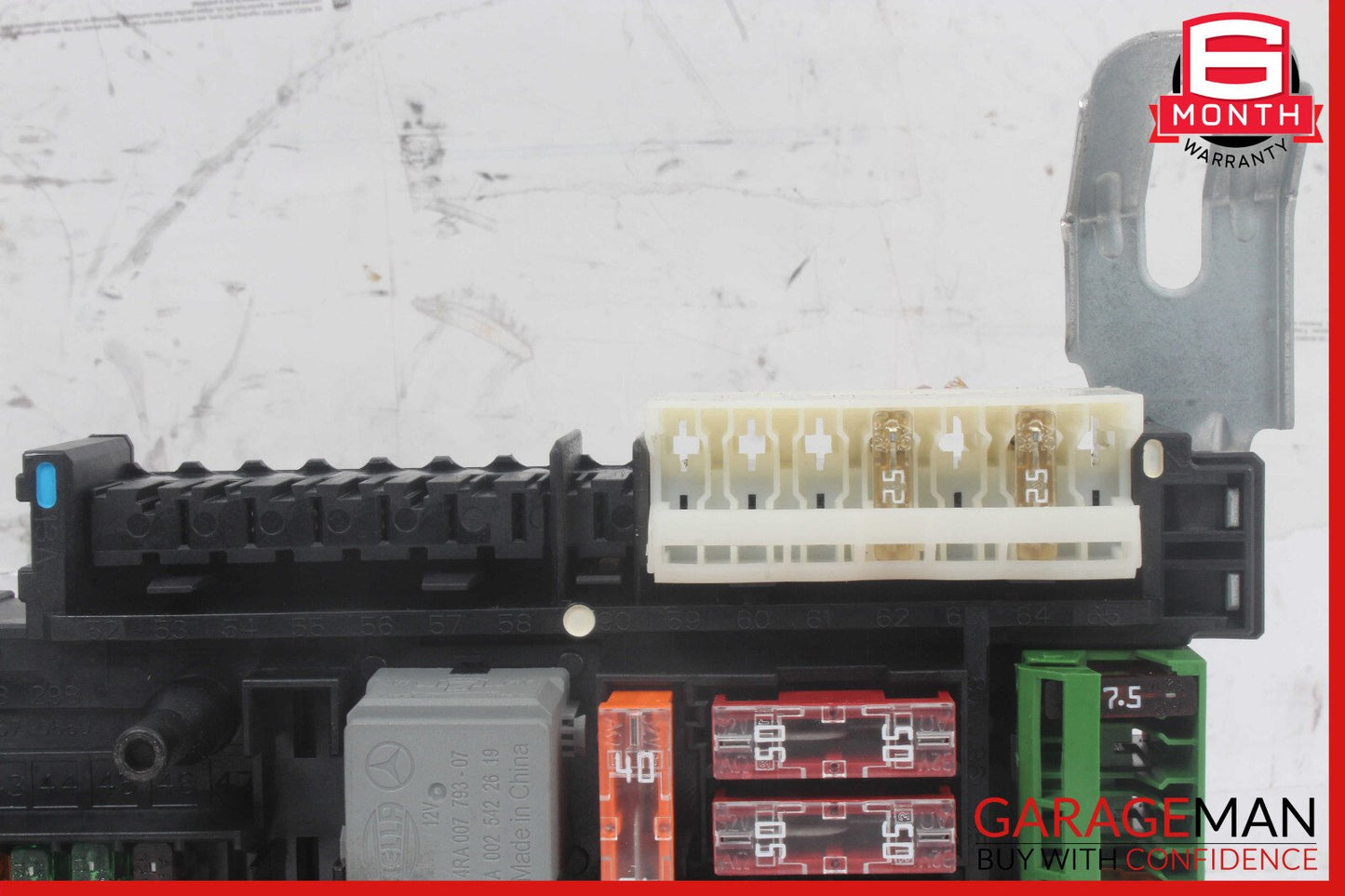 10-11 Mercedes W212 E350 E550 Rear Fuse Relay Junction Box SAM Module Assy