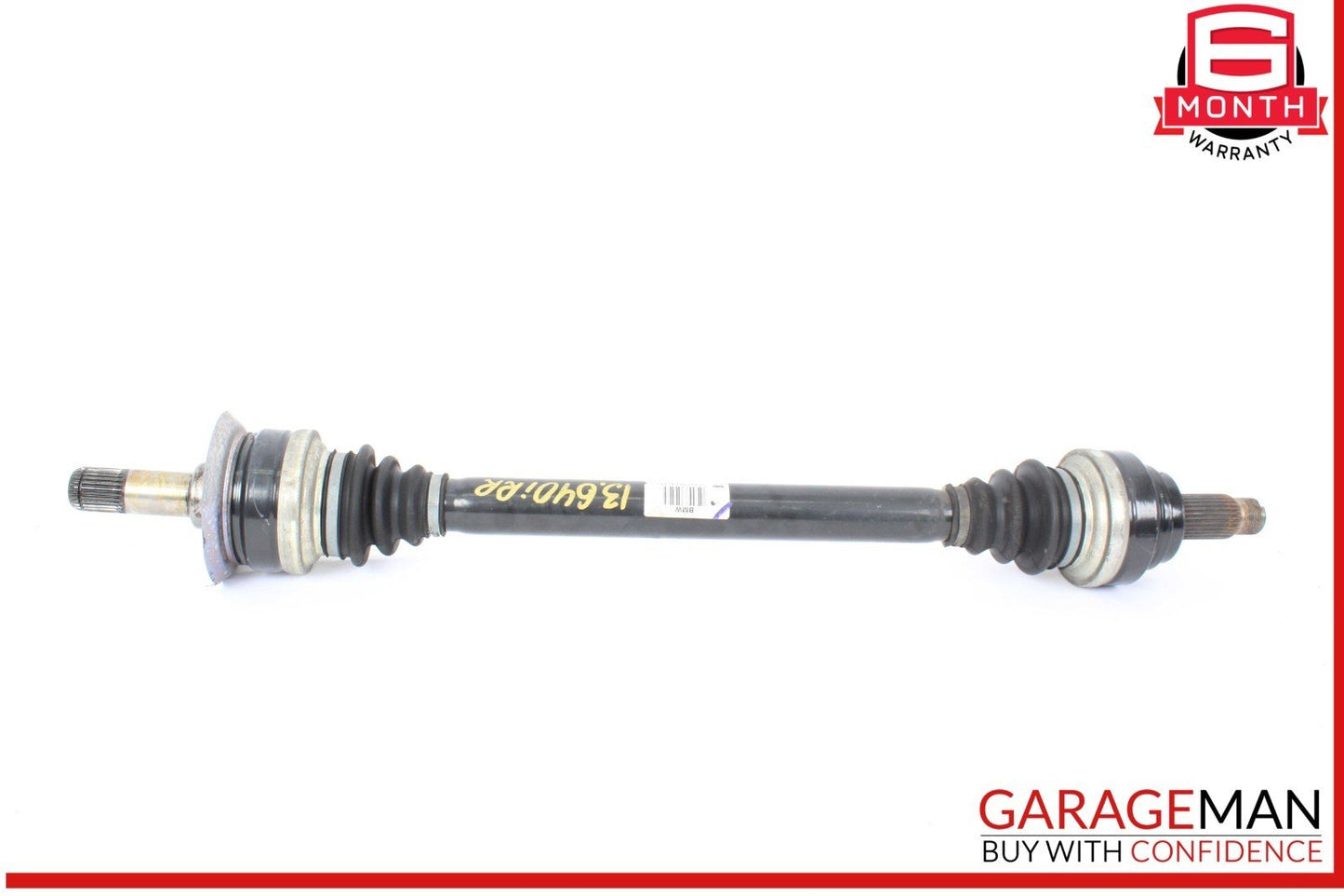12-18 BMW 640i 650i Rear Left Driver Side CV Axle Shaft 7577507 OEM