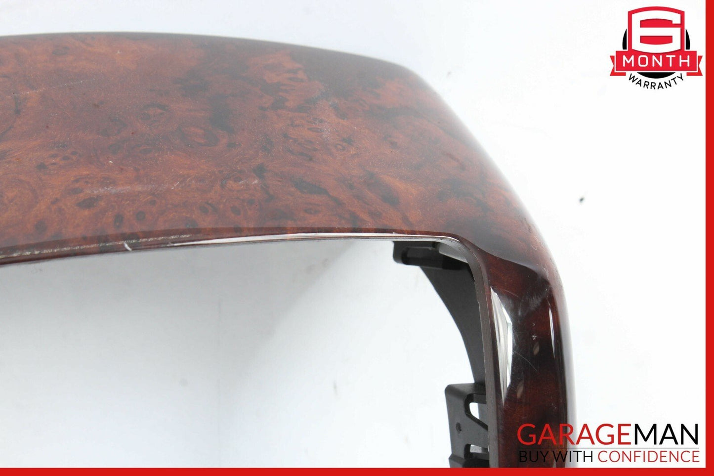 07-13 Mercedes W221 S550 S63 AMG Center Console Rear AC Control Trim Bezel Wood
