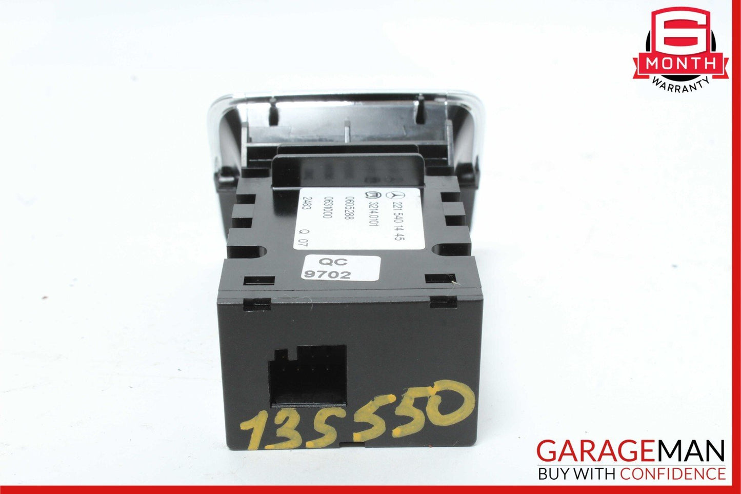 07-14 Mercedes CL550 S500 S550 Electronic Parking Button Switch Control Module